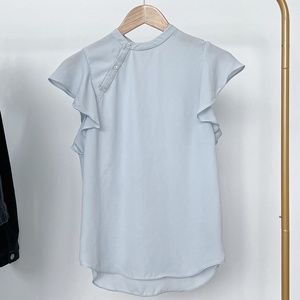 Babaton Flutter Sleeve Blouse